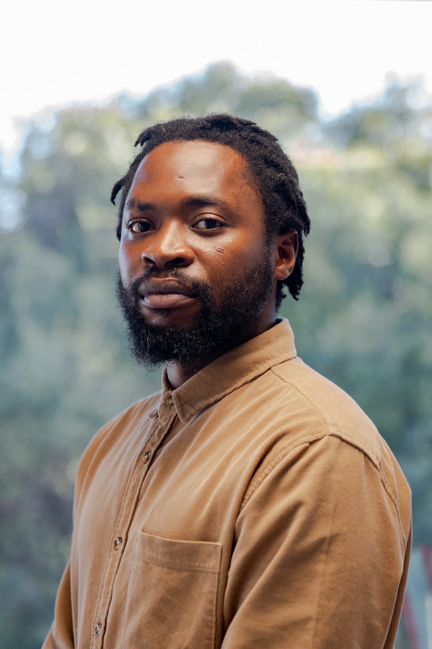 Mvangeli Nzuza photographed in session