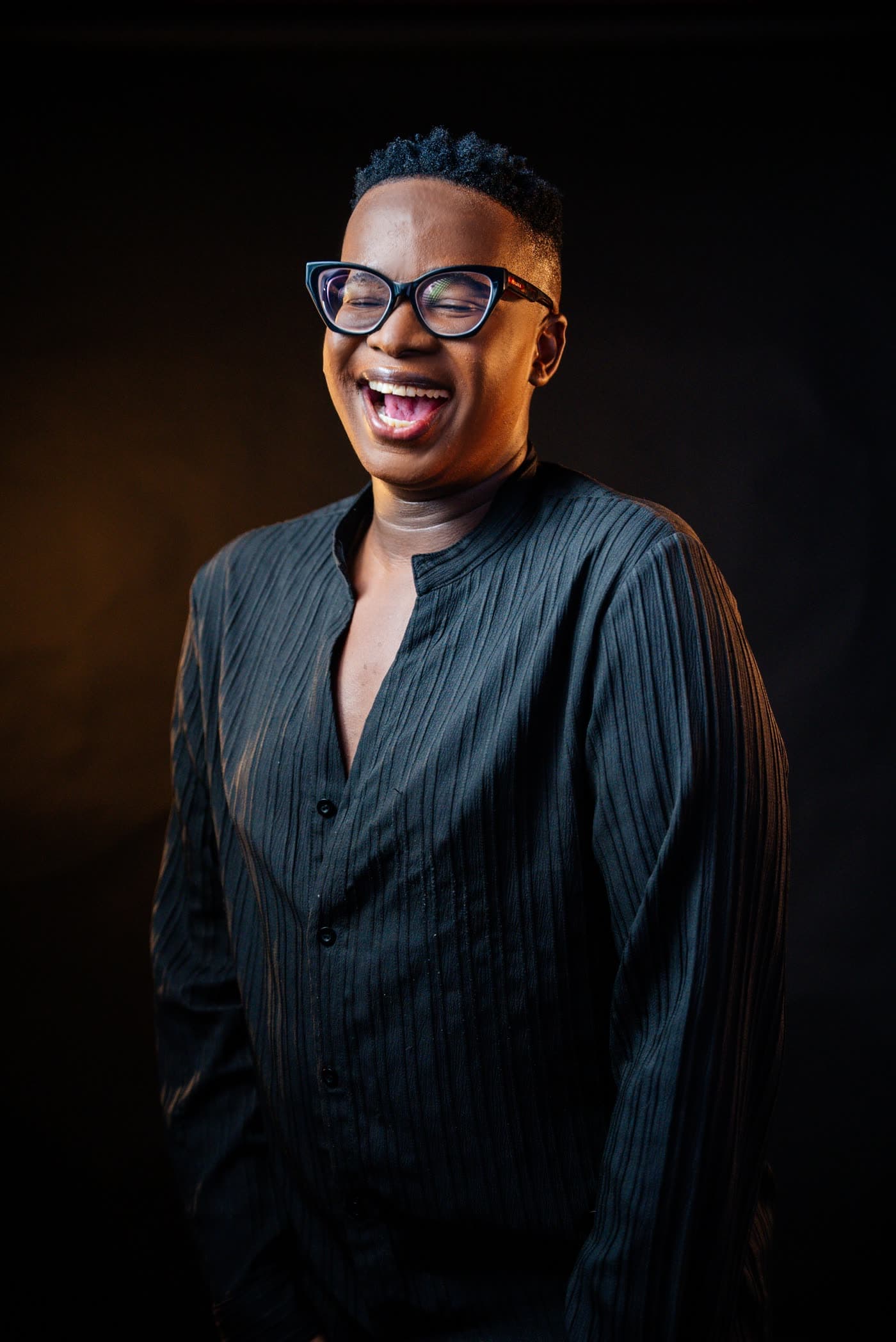Napo Modise photographed in session