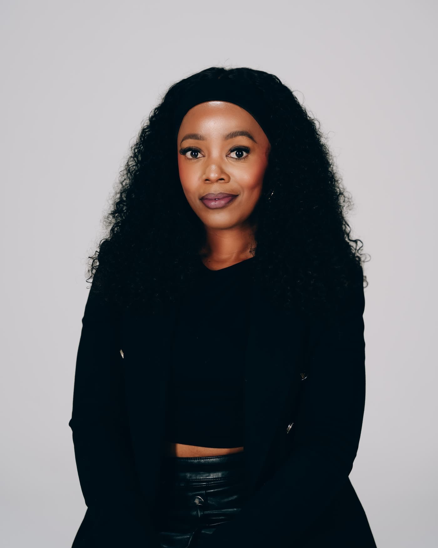 Phindile Zwane photographed in session
