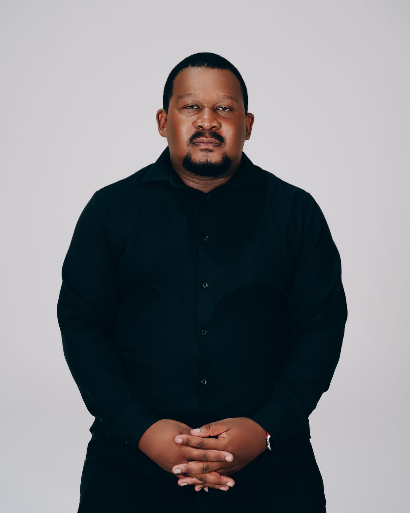 Sibusiso Hlatshwayo photographed in session